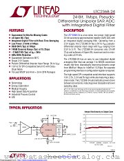 LTC2368-24 datasheet pdf Linear Technology