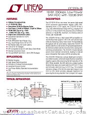 LTC2376IDE-18#TRPBF datasheet pdf Linear Technology