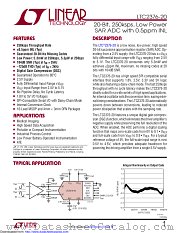 LTC2376IMS-20#TRPBF datasheet pdf Linear Technology