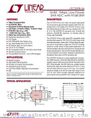 LTC2378CDE-16#PBF datasheet pdf Linear Technology