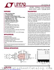 LTC2378CMS-18#TRPBF datasheet pdf Linear Technology