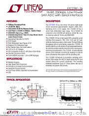 LTC2381IMS-16#TRPBF datasheet pdf Linear Technology
