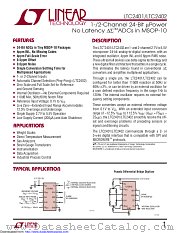 LTC2401IMS#TRPBF datasheet pdf Linear Technology