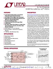 LTC2414IGN#TRPBF datasheet pdf Linear Technology