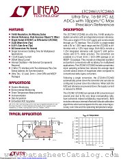 LTC2461CDD#TRPBF datasheet pdf Linear Technology
