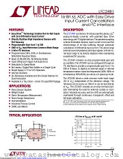 LTC2481IDD datasheet pdf Linear Technology