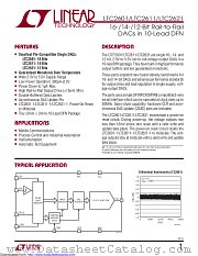 LTC2601IDD-1 datasheet pdf Linear Technology