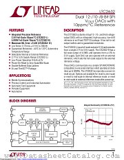 LTC2632ACTS8-LZ12#PBF datasheet pdf Linear Technology
