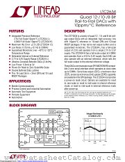 LTC2634HMSE-HZ12#PBF datasheet pdf Linear Technology