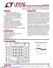 LTC2637HMS-HMX10#PBF datasheet pdf Linear Technology