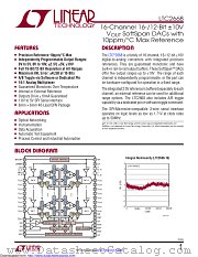 LTC2668IUJ-16#TRPBF datasheet pdf Linear Technology