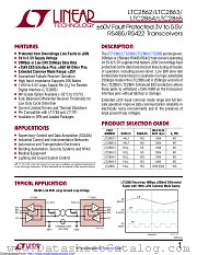 LTC2862HS8-2#TRPBF datasheet pdf Linear Technology