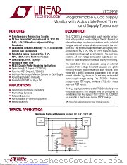 LTC2902-1IGN#PBF datasheet pdf Linear Technology