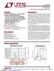 LTC2908CDDB-C1 datasheet pdf Linear Technology