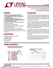 LTC2909CDDB-5#TRMPBF datasheet pdf Linear Technology