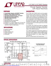 LTC2921CGN-3.3#TRPBF datasheet pdf Linear Technology