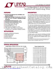 LTC2938CMS#TRPBF datasheet pdf Linear Technology