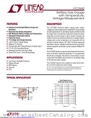 LTC2942CDCB#TRPBF datasheet pdf Linear Technology