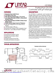 LTC2954CDDB-1 datasheet pdf Linear Technology