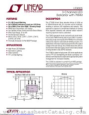 LT3003EMSE datasheet pdf Linear Technology