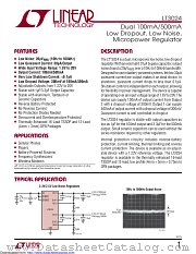 LT3024IDE datasheet pdf Linear Technology
