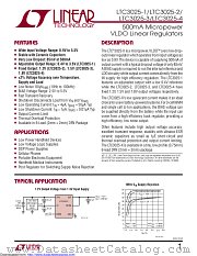 LTC3025EDC-3#TRMPBF datasheet pdf Linear Technology
