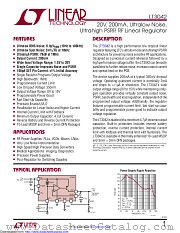 LT3042IMSE#TRPBF datasheet pdf Linear Technology