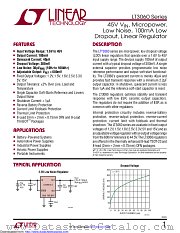 LT3060HTS8-1.2#TRPBF datasheet pdf Linear Technology