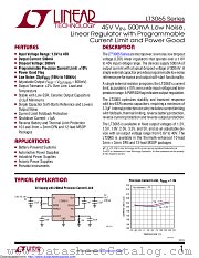 LT3065MPDD-1.8#PBF datasheet pdf Linear Technology