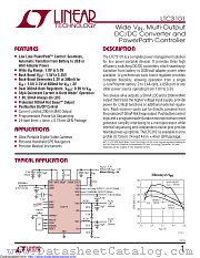 LTC3101EUF#TRPBF datasheet pdf Linear Technology