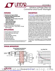 LTC3108IGN-1#TRPBF datasheet pdf Linear Technology