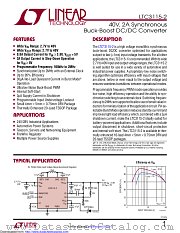 LTC3115IDHD-2#PBF datasheet pdf Linear Technology