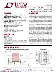 LTC3122IMSE#TRPBF datasheet pdf Linear Technology