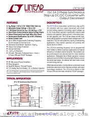 LTC3124EDHC#PBF datasheet pdf Linear Technology