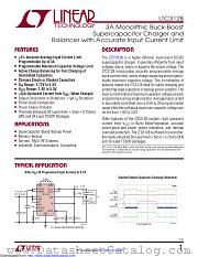 LTC3128IFE#TRPBF datasheet pdf Linear Technology