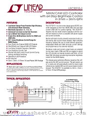 LTC3210EUD-1 datasheet pdf Linear Technology