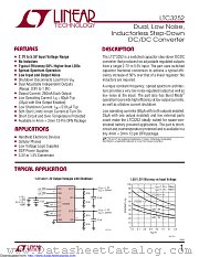 LTC3252EDE#TR datasheet pdf Linear Technology
