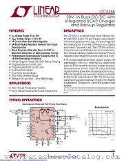LTC3355EUF#TRPBF datasheet pdf Linear Technology