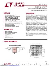 LTC3406ES5-1.2 datasheet pdf Linear Technology