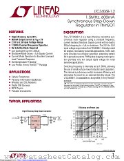 LTC3406BES5-1.2#TRPBF datasheet pdf Linear Technology