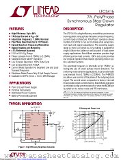 LTC3415EUHF#PBF datasheet pdf Linear Technology