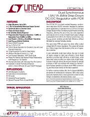 LTC3417AEDHC-1#PBF datasheet pdf Linear Technology