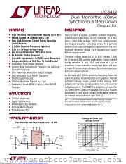 LTC3419IMS-1#TRPBF datasheet pdf Linear Technology