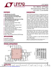LTC3425EUH#TR datasheet pdf Linear Technology