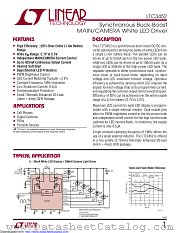 LTC3452EUF datasheet pdf Linear Technology