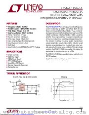 LT3461AES6#PBF datasheet pdf Linear Technology