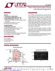 LT3469ETS8#TRMPBF datasheet pdf Linear Technology