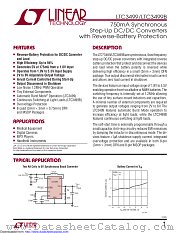 LTC3499EDD datasheet pdf Linear Technology