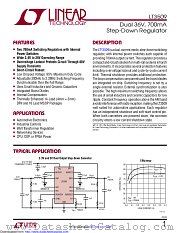LT3509IDE#TRPBF datasheet pdf Linear Technology