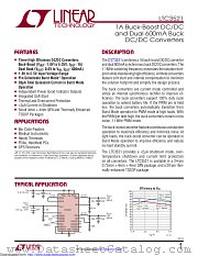 LTC3521IUF#TRPBF datasheet pdf Linear Technology